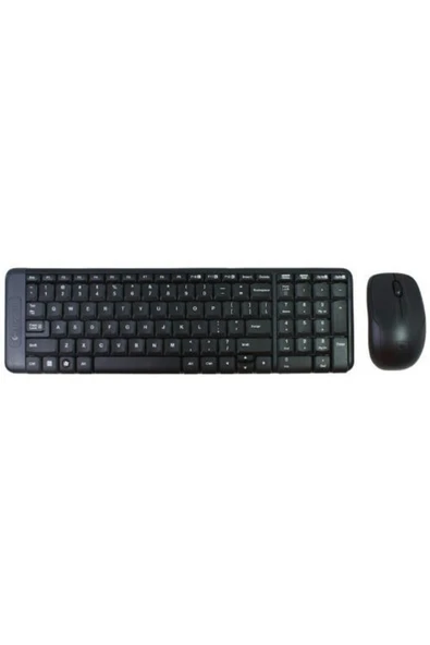 logitech MK220 Q TR Siyah Kablosuz Klavye Mouse Seti 920-003163 ürün görseli 1