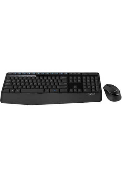 logitech 920-006514 Wireless Combo MK345 Q TR Siyah Kablosuz Klavye Mouse Set ürün görseli 1