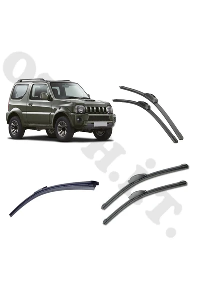 OTO H.İ.T. SUZUKİ JİMMY SİLECEK TAKIMI 2000-2012 ÖN CAM SİLECEĞİ ürün görseli 1