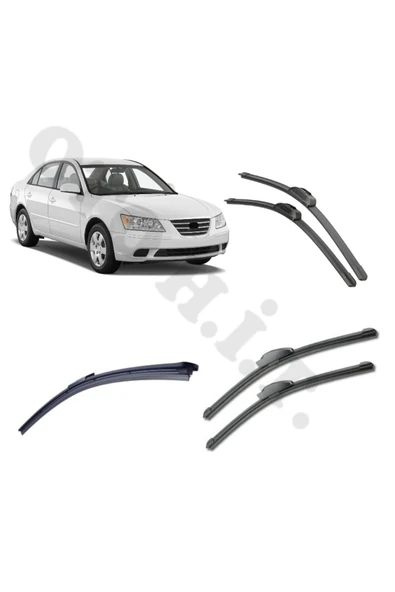 OTO H.İ.T. HYUNDAİ SONATA SİLECEK TAKIMI 2005-2010 ÖN CAM SİLECEĞİ ürün görseli 1