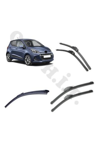 OTO H.İ.T. HYUNDAİ İ10 SİLECEK TAKIMI 2014-2019 ÖN CAM SİLECEĞİ ürün görseli 1