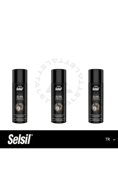 Selsil Sıvı Gres Yağlayıcı 500 ml 3 Adet ürün görseli 1