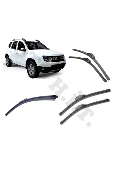 OTO H.İ.T. DACİA DUSTER SİLECEK TAKIMI 2015-2016 ÖN CAM SİLECEĞİ ürün görseli 1