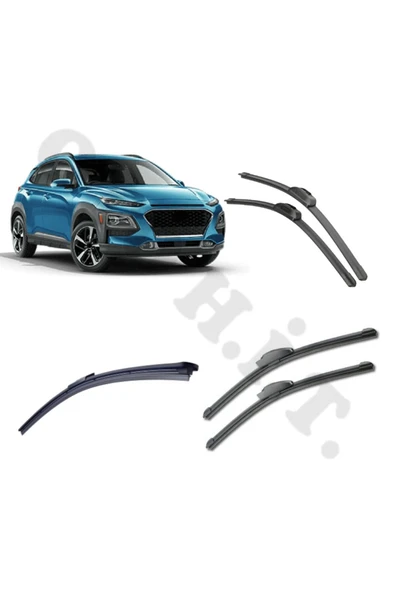 OTO H.İ.T. HYUNDAİ KONA SİLECEK TAKIMI 2018-2020 ÖN CAM SİLECEĞİ ürün görseli 1