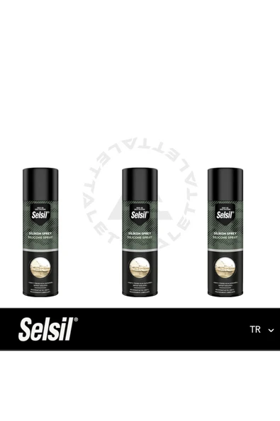 Selsil Silikon Sprey 500 ML (3 ADET) ürün görseli 1