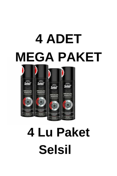 Selsil Balata Spreyi 500 ml 4 Lu Paket ürün görseli 1