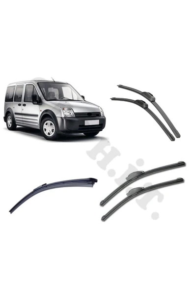 OTO H.İ.T. FORD CONNECT SİLECEK TAKIMI 2002-2013 ÖN CAM SİLECEĞİ ürün görseli 1