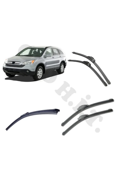 OTO H.İ.T. HONDA CRV SİLECEK TAKIMI 2007-2012 ÖN CAM SİLECEĞİ ürün görseli 1