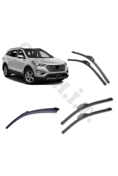 OTO H.İ.T. HYUNDAİ SANTAFE SİLECEK TAKIMI 2013-2015 ÖN CAM SİLECEĞİ ürün görseli 1