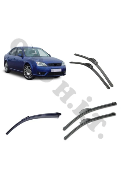 OTO H.İ.T. FORD MONDEO SİLECEK TAKIMI 2000-2007 ÖN CAM SİLECEĞİ ürün görseli 1