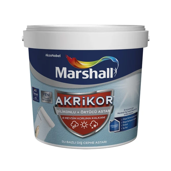 MARSHALL AKRİKOR SİLİKONLU ÖRTÜCÜ ASTARI 10 KG ürün görseli 1