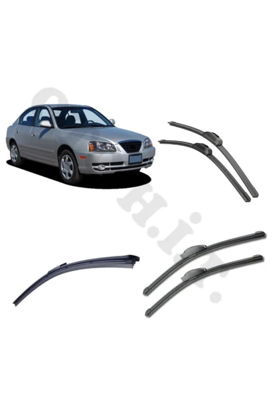 OTO H.İ.T. HYUNDAİ ELANTRA SİLECEK TAKIMI 2000-2010 ÖN CAM SİLECEĞİ ürün görseli 1