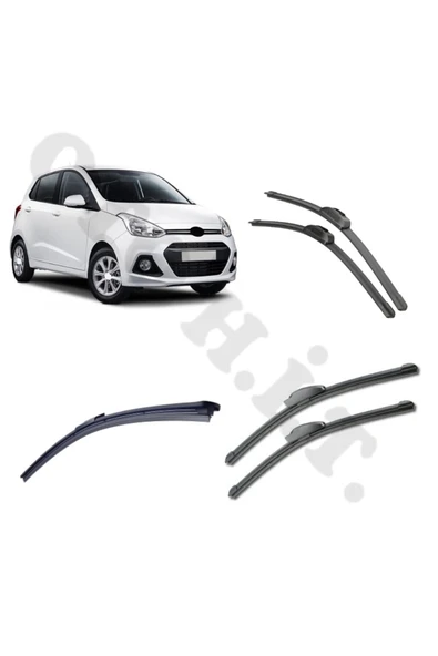 OTO H.İ.T. HYUNDAİ İ10 SİLECEK TAKIMI 2008-2019 ÖN CAM SİLECEĞİ ürün görseli 1