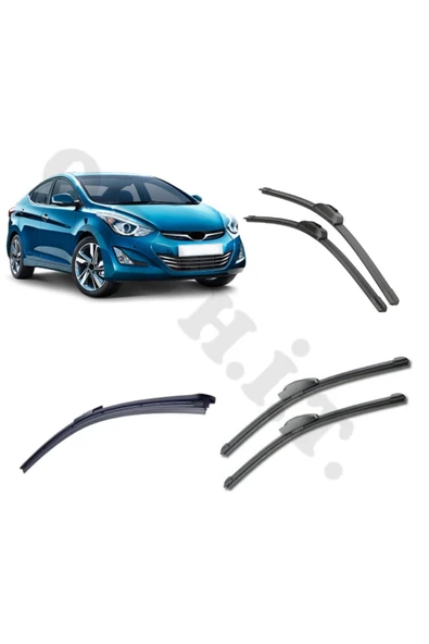 OTO H.İ.T. HYUNDAİ ELANTRA SİLECEK TAKIMI 2011-2014 ÖN CAM SİLECEĞİ ürün görseli 1