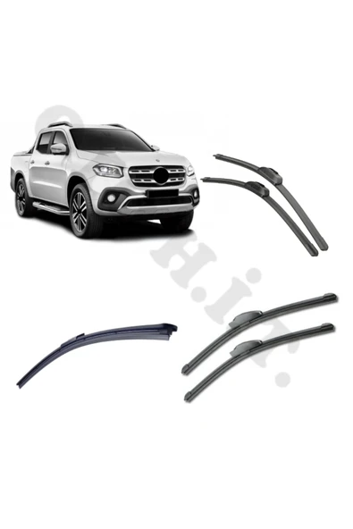 OTO H.İ.T. MERCEDES X SERİSİ SİLECEK TAKIMI 2017-2020 ÖN CAM SİLECEĞİ ürün görseli 1