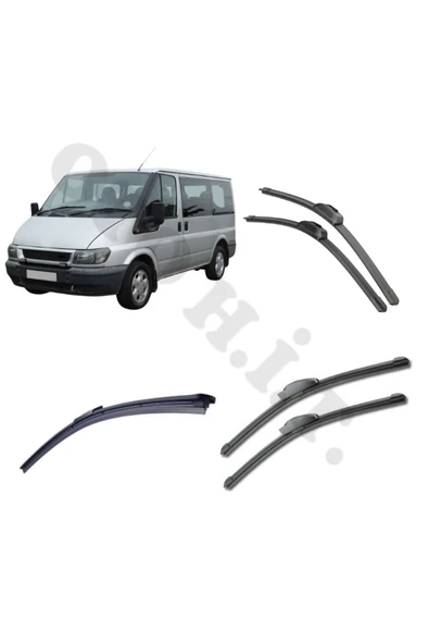 OTO H.İ.T. FORD TRANSİT SİLECEK TAKIMI 2000-2006 ÖN CAM SİLECEĞİ ürün görseli 1