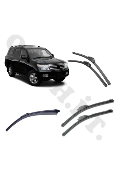 OTO H.İ.T. TOYOTA LAND CRUISER SİLECEK TAKIMI 2009-2013 ÖN CAM SİLECEĞİ ürün görseli 1