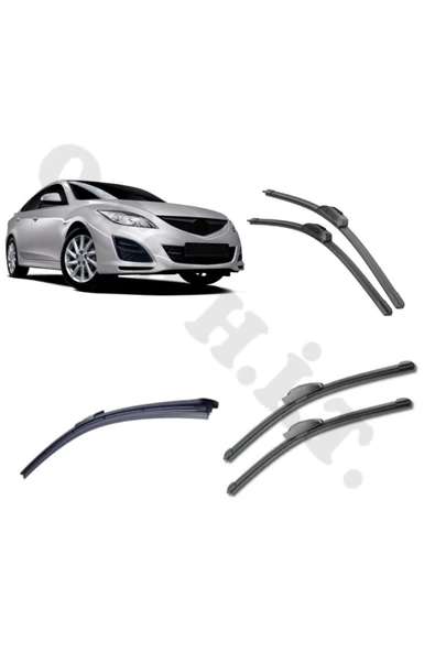 OTO H.İ.T. MAZDA 6 SİLECEK TAKIMI 2008-2012 ÖN CAM SİLECEĞİ ürün görseli 1