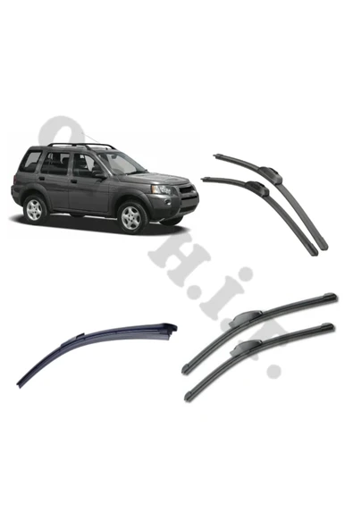 OTO H.İ.T. LAND ROVER FREELANDER SİLECEK TAKIMI 1998-2006 ÖN CAM SİLECEĞİ ürün görseli 1