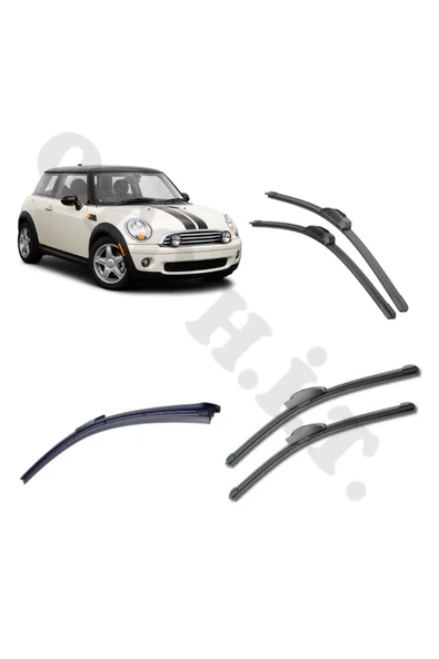 OTO H.İ.T. MİNİ COOPER SİLECEK TAKIMI CLUBMAN 2008-2011 ÖN CAM SİLECEĞİ ürün görseli 1