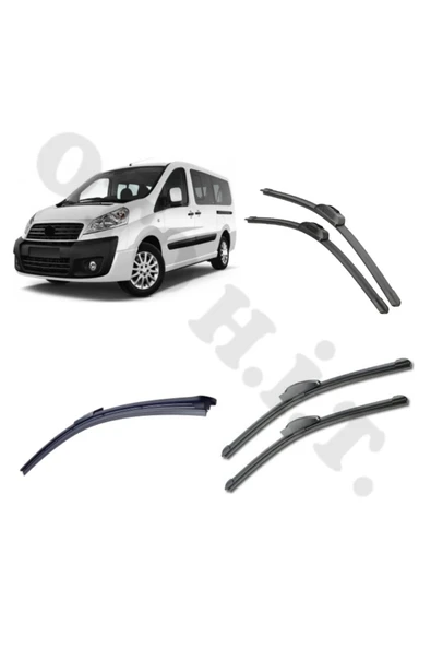 OTO H.İ.T. PEUGEOT EXPERT SİLECEK TAKIMI 1995-2007 ÖN CAM SİLECEĞİ ürün görseli 1