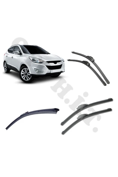 OTO H.İ.T. HYUNDAİ İX35 SİLECEK TAKIMI 2011-2014 ÖN CAM SİLECEĞİ ürün görseli 1