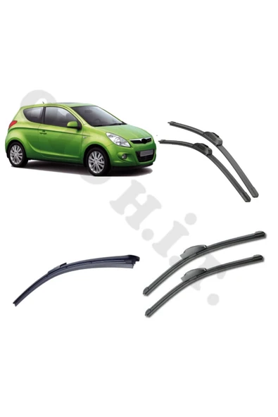 OTO H.İ.T. HYUNDAİ İ20 SİLECEK TAKIMI 2008-2011 ÖN CAM SİLECEĞİ ürün görseli 1