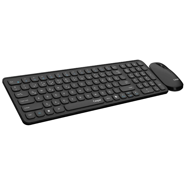 Casper D300 Siyah Kablosuz Klavye Mouse Set - Resim 4