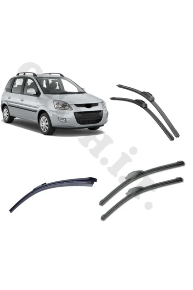 OTO H.İ.T. HYUNDAİ MATRİX SİLECEK TAKIMI 2001-2010 ÖN CAM SİLECEĞİ ürün görseli 1