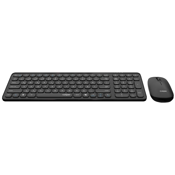 Casper D300 Siyah Kablosuz Klavye Mouse Set - Resim 2