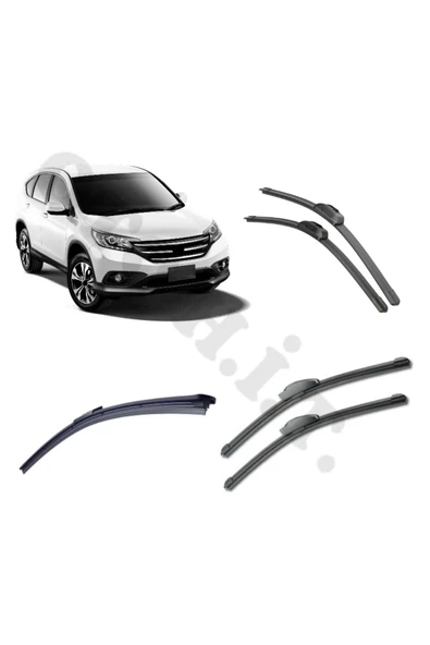 OTO H.İ.T. HONDA CRV SİLECEK TAKIMI 2012-2020 ÖN CAM SİLECEĞİ ürün görseli 1