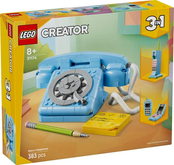 LEGO Creator 31174 Retro Telephone ürün görseli 1