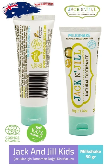 Jack And Jill Jack N Jıll Doğal Milkshake Aromalı Diş Macunu ürün görseli 1
