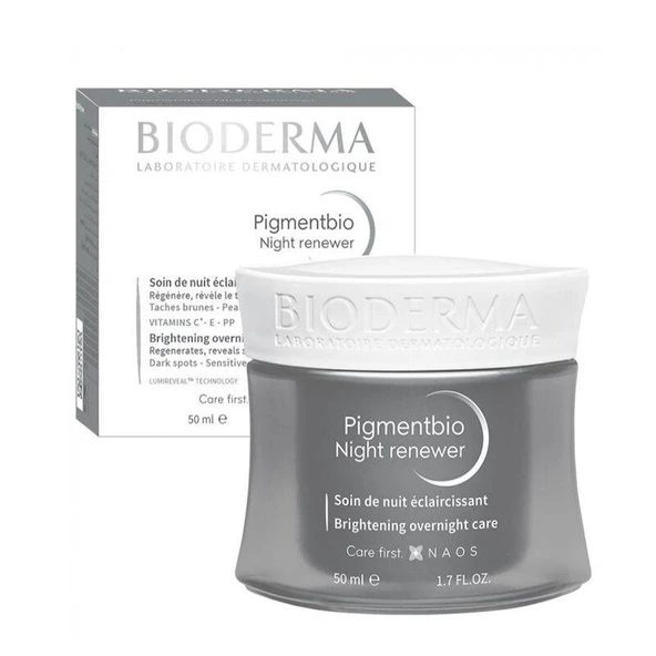 Bioderma Pigmentbio Night Renewer 50 ml - Diş Beyazlatıcı Köpük Hediye ürün görseli 1