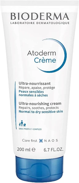 Bioderma Kuru Ciltler İçin Bakım Kremi Atoderm Cream 200 ml ürün görseli 1