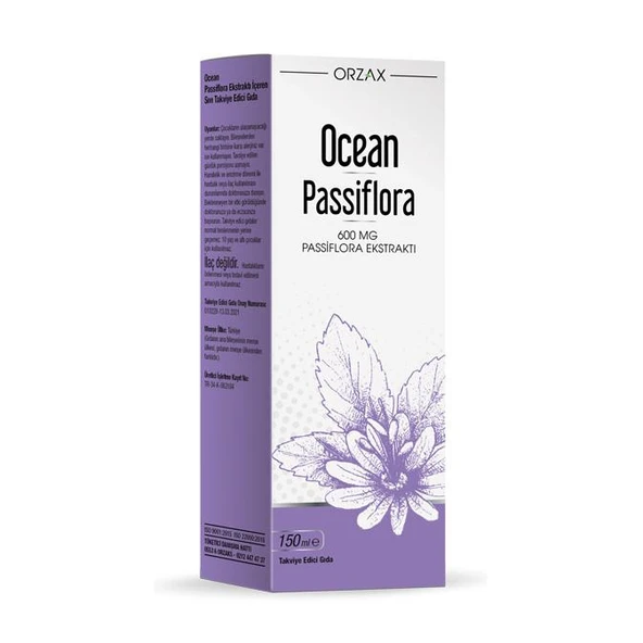Orzax Ocean Passiflora Şurup 150 ml ürün görseli 1