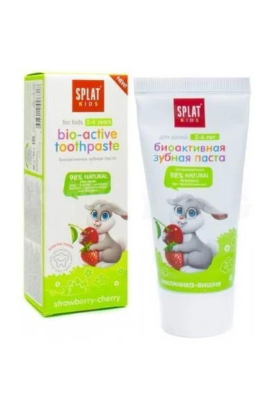 Splat Çocuklar İçin Diş Macunu Çilek Kiraz 50 ml ürün görseli 1
