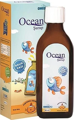 Orzax Ocean Omega3 Şurup 150 ml - Portakal ürün görseli 1