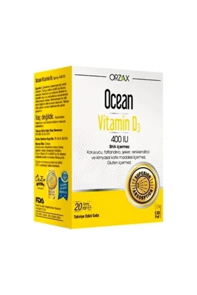 Vitamin D3 400 Iu Sprey 20ml ürün görseli 1
