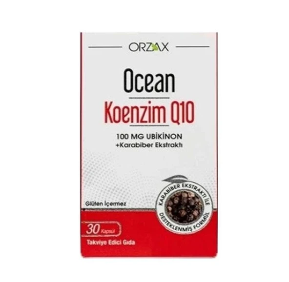 Orzax Ocean Koenzim Q10 30 Kapsül ürün görseli 1