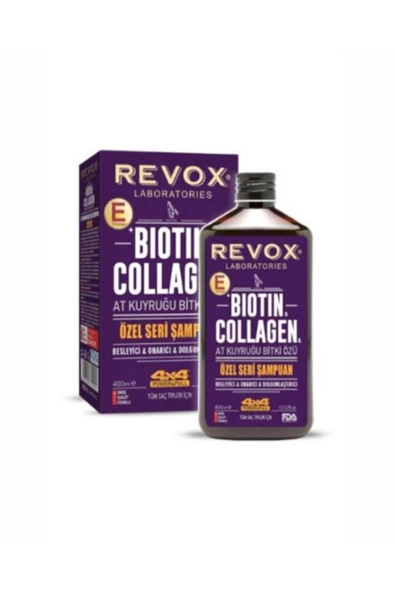 Revox Biotin Collegen At Kuyruğu Özlü Özel Seri Şampuan 400 ml ürün görseli 1