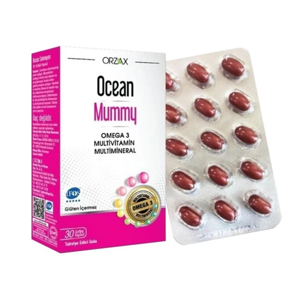 Orzax Ocean Mummy 30 Kapsül ürün görseli 1