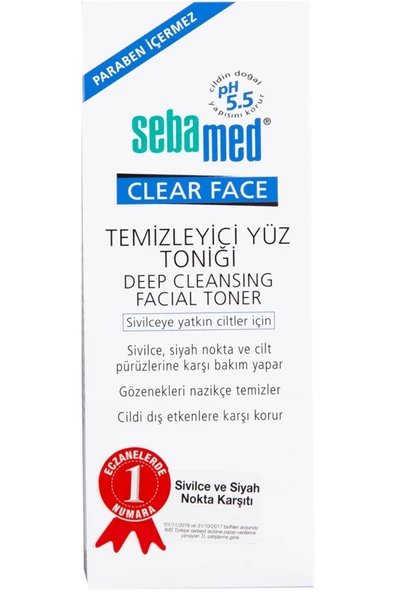 Clear Face Temizleyici Yüz Toniği 150 Ml ürün görseli 1