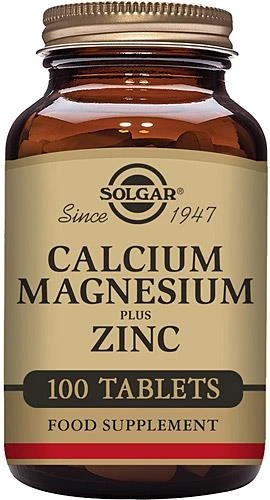 Solgar Calcium Magnesium Plus Zinc 100 Tablet ürün görseli 1