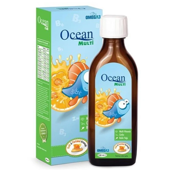 Orzax Ocean Multi Şurup 150 ml - Ballı Portakallı ürün görseli 1