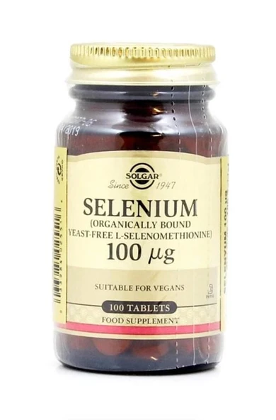 Solgar Selenium 100 mcg 100 Tablet ürün görseli 1