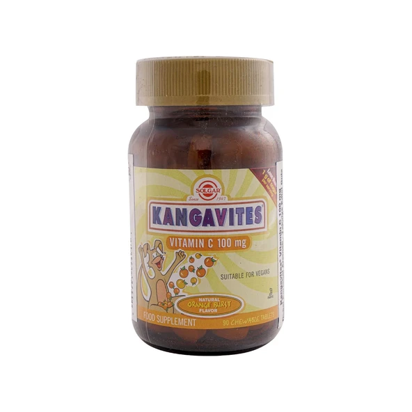 Solgar Kangavites Vitamin C 100 mg 90 Tablet ürün görseli 1