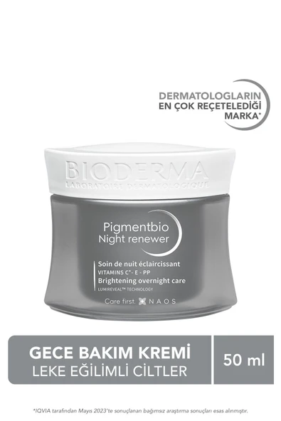 SKIN RENEWING SKİN TONE EQUALİZER VİTAMİN C AND E NİGHT CREAM 50 ML GKHAİR324 ürün görseli 1