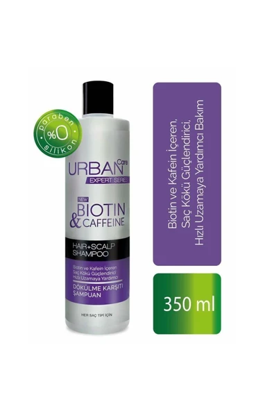 Expert Series Biotin Caffeine Dökülme Karşıtı Şampuan 350 ML urbncre3 ürün görseli 1