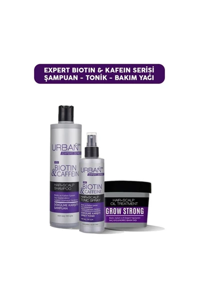 Expert Biotin & Kafein Şampuan, Tonik Ve Bakım Yağı ürün görseli 1